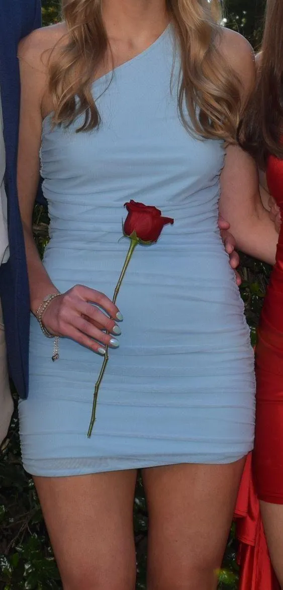 Homecoming / Semi Dress Blue - Image 3