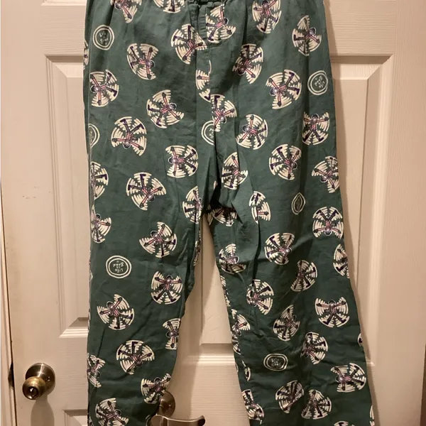 Green flannel Pajama Pants by life is good - Image 4