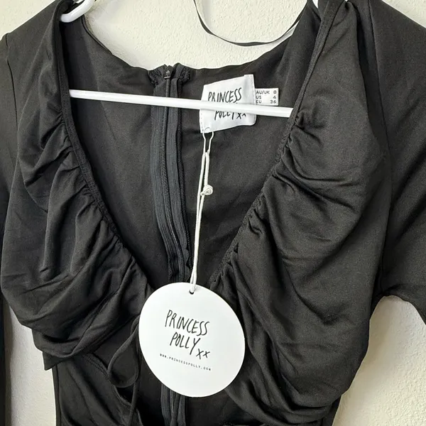 Princess Polly Dress Black Mini - Image 5