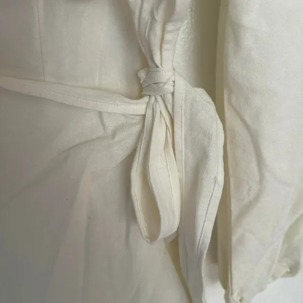 Princess Polly Ivory Wrap Mini Dress Womens Size 2 - Image 5