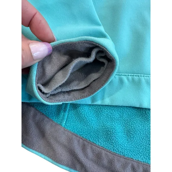 The North Face Apex Bionic Softshell Jacket Womens Small Blue Wind Resistant - Image 8