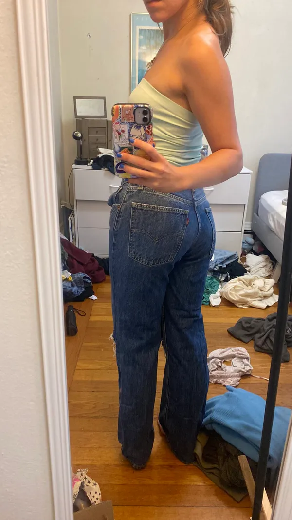 Levi’s Low Pro Straight Jeans - Image 2