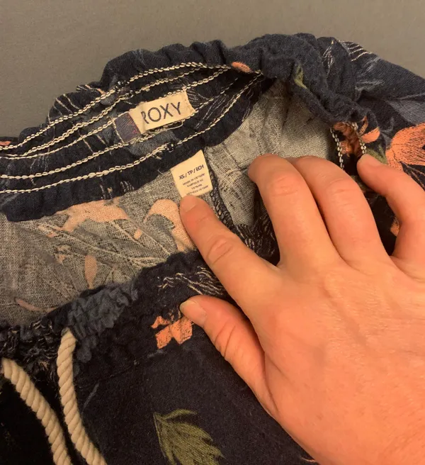Roxy Floral Linen Shorts - Image 3
