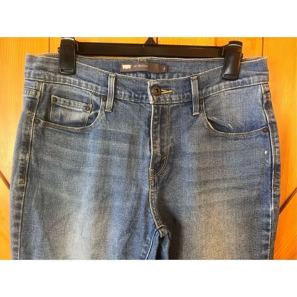 Levi’s 515 Jeans Womens 8 Bootcut Denim Blue Medium Wash - Image 2