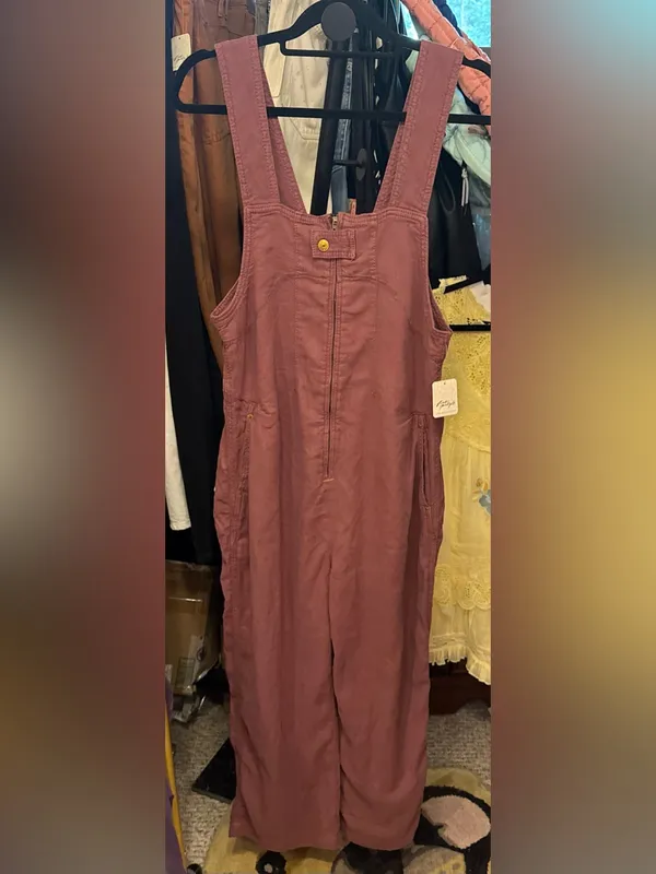 NWT Free People We The Free Jude One-Piece - rose brown mauve - Small - Image 6