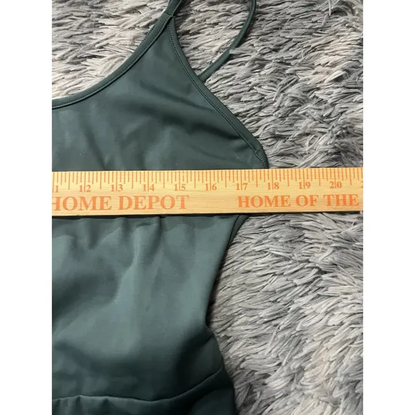 American Eagle Jumpsuit Women's Size X-Large One Piece Unitard Yoga Moss Green - Image 5