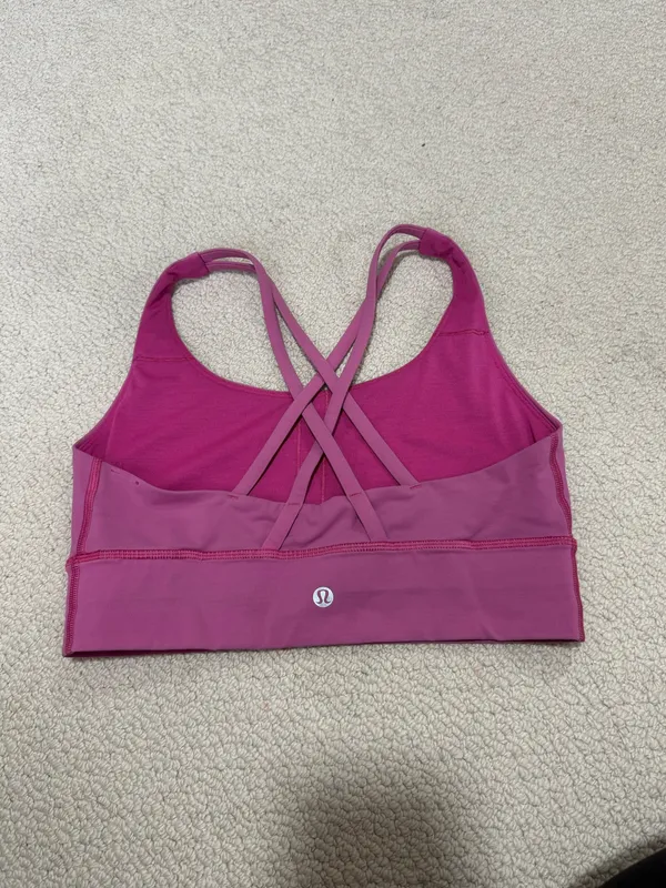 Lululemon energy long line bra size 8 - Image 2