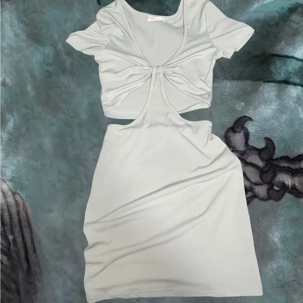 Romwe Bodycon Green dress - Image 3