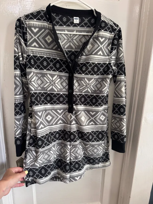 Pajama Romper Old Navy Fleece - Image 2