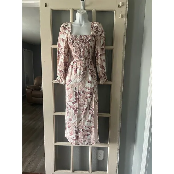 House Of Harlow 1960 Linen Dress - Image 2