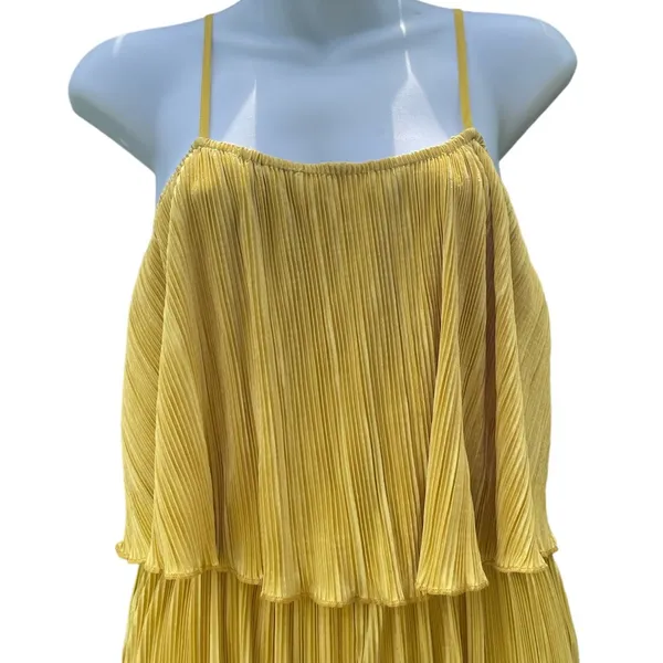 NWT Cider Boho Retro Overalls Solid Layered Jumpsuit - Image 2