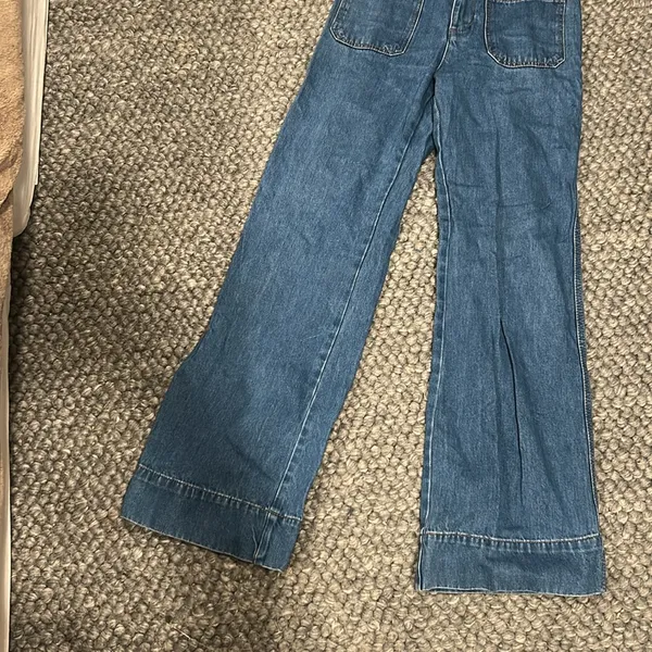Dissh Classic Blue Denim Sailor Jeans Size 6 - Image 2