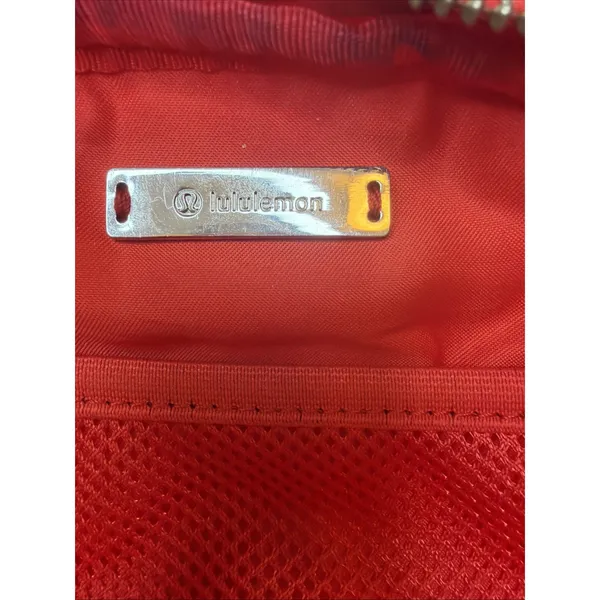 lululemon Everywhere Belt Bag Red Nylon Fanny Pack Crossbody - Image 6