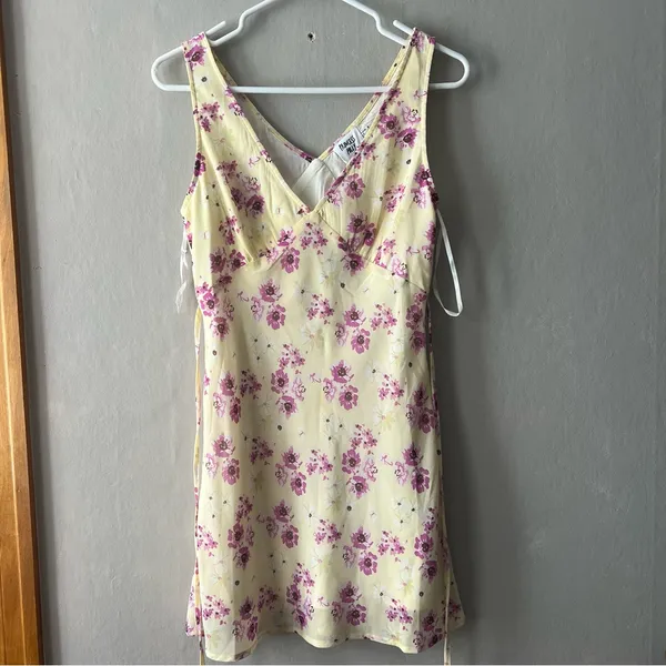 Princess Polly Yellow Floral Nellie Mini Dress Yellow Floral Size 4 - Image 3