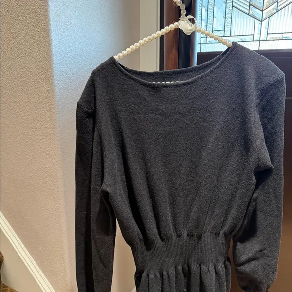 Cider Charcoal Long-Sleeve Dress - Image 2