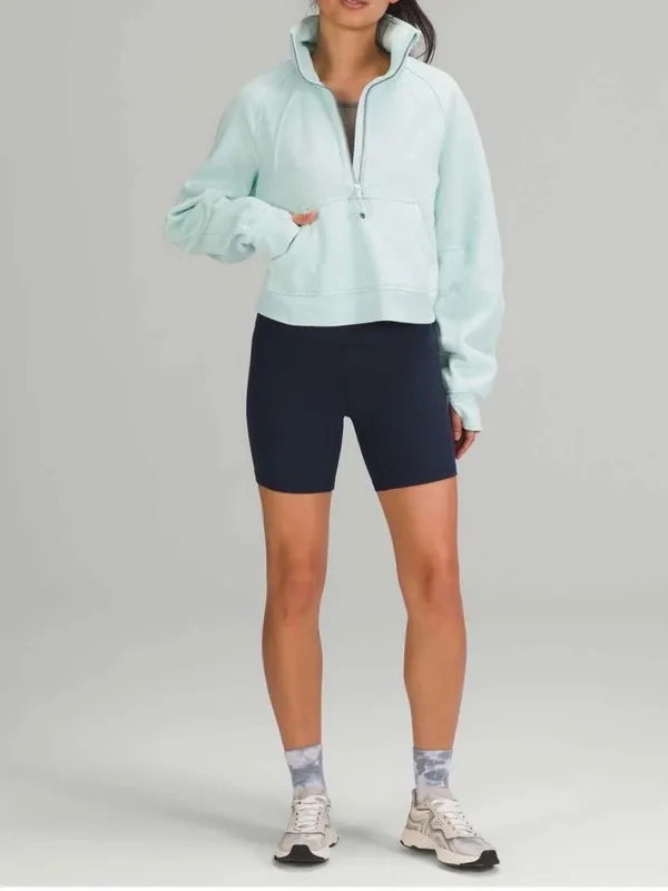Lululemon Ladies Oversized Scuba Funnel Neck Sweatshirt Size XS/S - Image 2