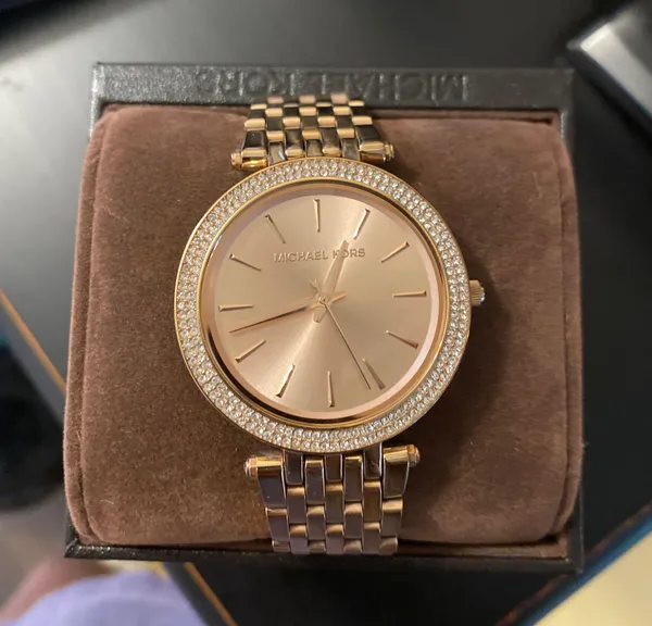 Michael Kors Watch Rose Gold - Image 4