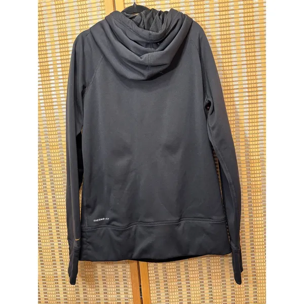 Nike Therma Fit women’s drawstring cowl hoodie sweatshirt top sz Medium - Image 6