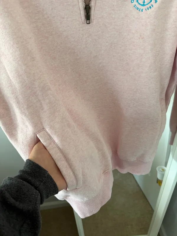 Pink Quarter Zip - Image 2