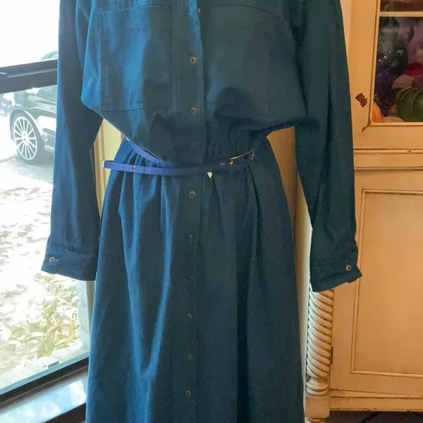 Women’s dress Blue Size XL - Image 2
