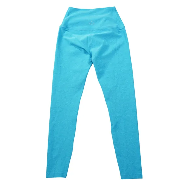 Beyond Yoga Size XS Teal Blue Spacedye Crossover High Waisted Leggings Turquoise - Image 5
