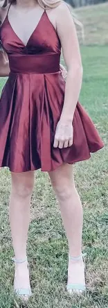 Red Homecoming Dress - Image 4