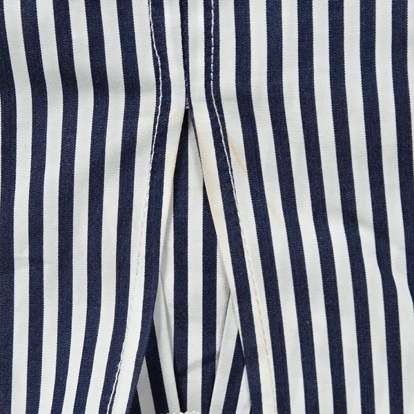 J. Crew Delilah dress striped cotton poplin‎ CJ495 S NWT Short Sleeve Blue White - Image 4