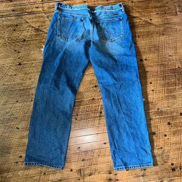 Kancan destroyed distressed straight leg 13/30 normcore jeans - Image 3