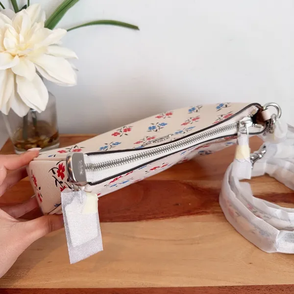 NWT Coach Teri Shoulder‎ Bag With Floral Print - Image 5