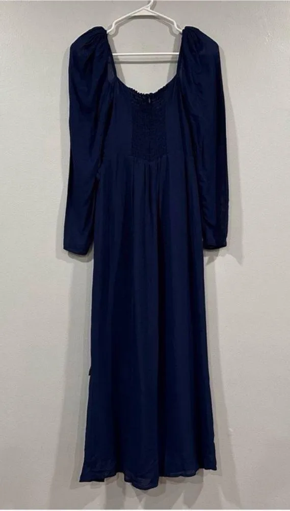 Reformation Theo Dress in Danube/Blue Sz 8 - Image 8