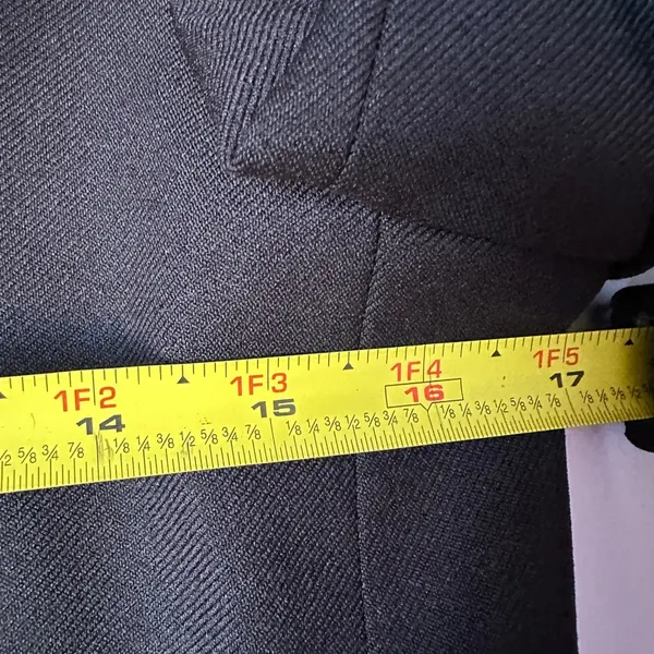 Ben Over Black Blazer Womens Sz 10 Modern Fit single‎ Button - Image 7