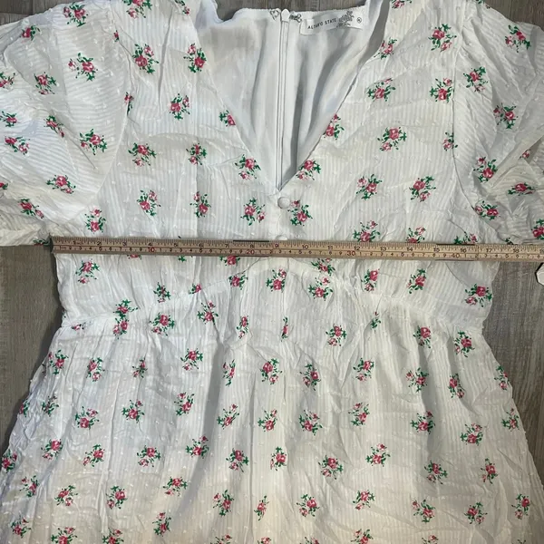 NWT Altar’d State babydoll, puff sleeved dress size XL - Image 7