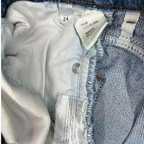 Reformation Jeans Palermo High Rise Skinny Light Wash‎ Denim Size 24 - Image 4
