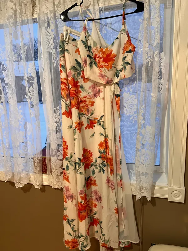 Lulus floral print two-piece maxi dress - Image 4