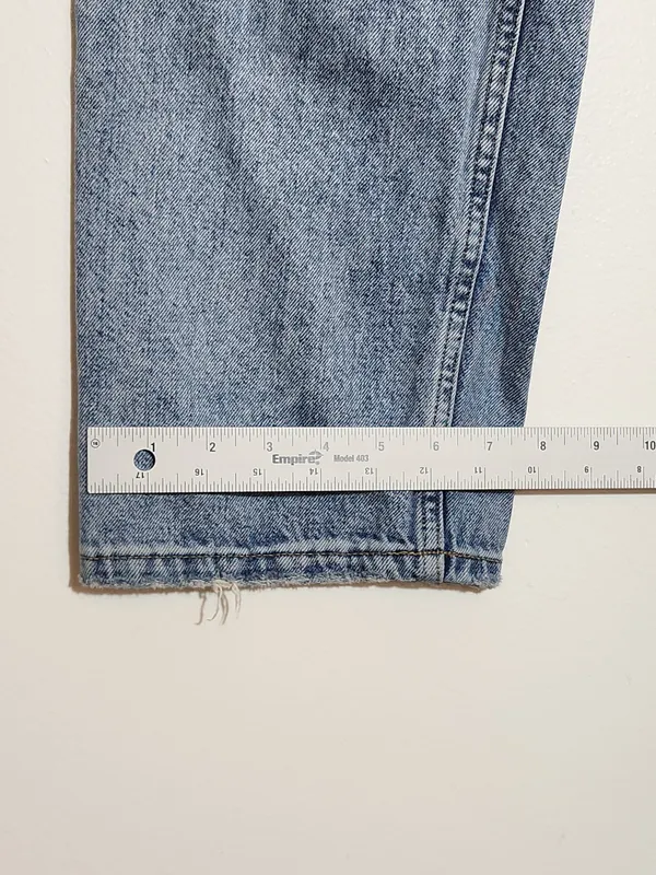 Everlane Womens Button-Fly 90s High Waist Jeans Size 27 - Image 7