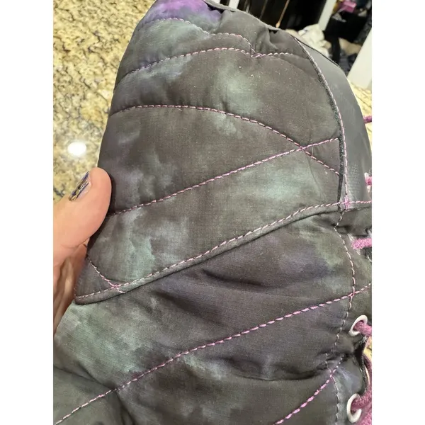 Merrell Pechora Women's 8 Winter Boots Dragonfly Insulated Lace Up Nylon Leather - Image 8