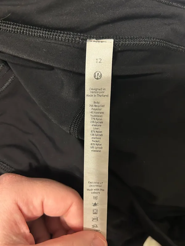 Lululemon Skirt Pace Rival Black - Image 4
