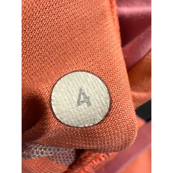 Lululemon‎ Free To Be Bra Pink Orange Strappy Back Yoga Sports Bra Size 4 - Image 5