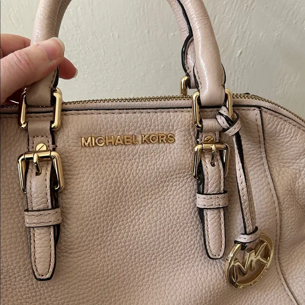 Michael Kors Blush Leather Satchel - Image 2