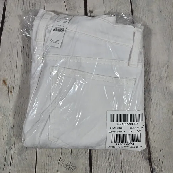J.Crew 9" Toothpick Skinny Jeans White Size 29 B3584 SP22‎ Ankle Denim - Image 11
