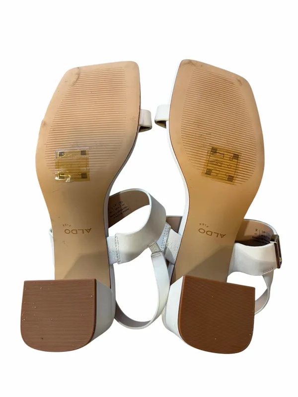 ALDO Fidles Leather Strappy Heeled Sandals 10 - Image 5