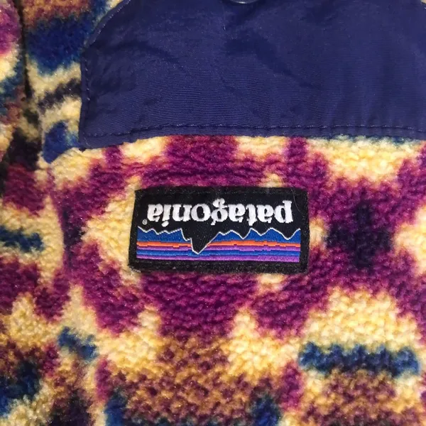 Patagonia Synchilla Snap Fleece Geometric Pattern Aztec Women’s Medium - Image 2