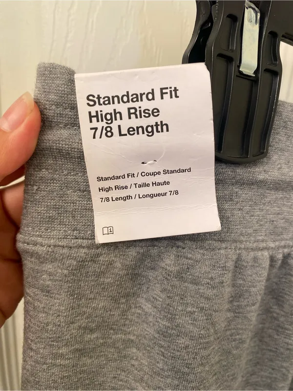Nike Women's Heather Gray High-Waist Jogger Pants - Image 6