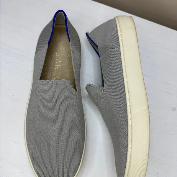 Rothy’s The Original Slip On Sneaker in Light Grey Sz 8 - Image 15