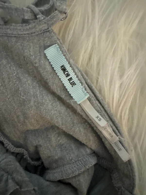 Urban Outfitters Light Gray Mini Dress - Image 3