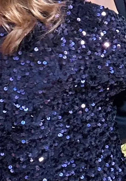 Homecoming Dress Blue Size M - Image 6