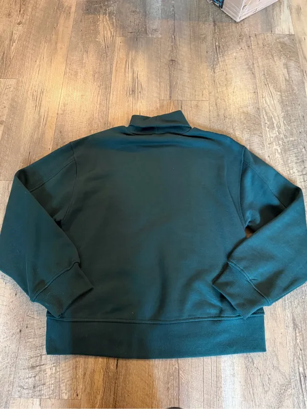 Zara Forest Green Turtle Neck Sweater Medium - Image 4