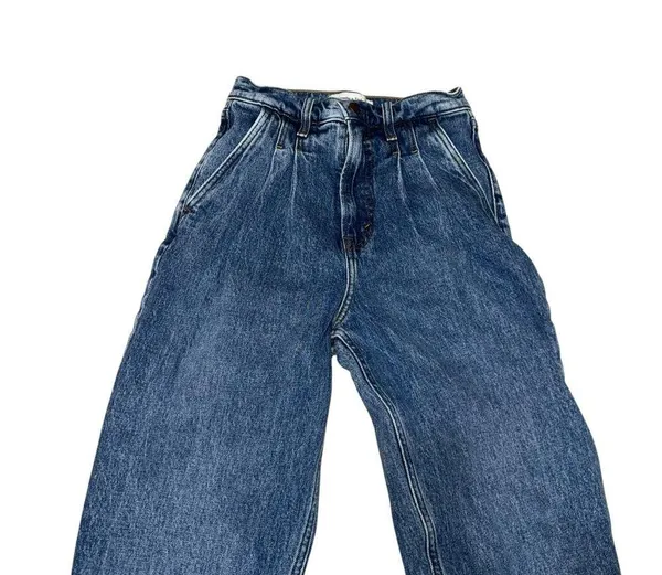 Abercrombie & Fitch The 80’s Mom Jean Ultra High Rise Blue Denim Size 24/00 - Image 3