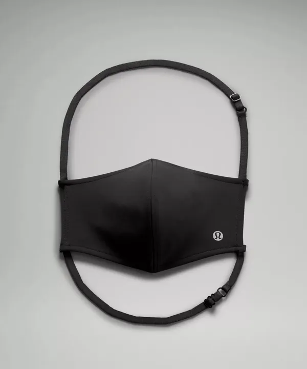 Lululemon Double Strap Face Mask NWT Unopened/Unused *BRAND NEW* (Black) - Image 12