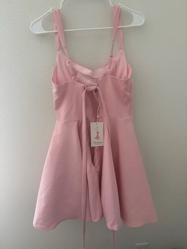 Mini dress Pink Size 6 - Image 4